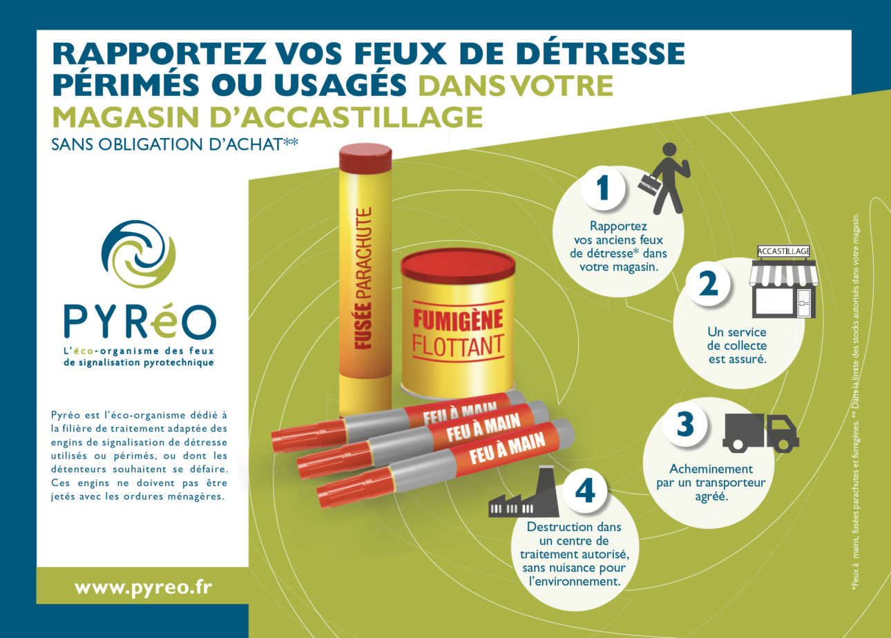 Collecte des feux pyrotechniques – ©Agence Kern